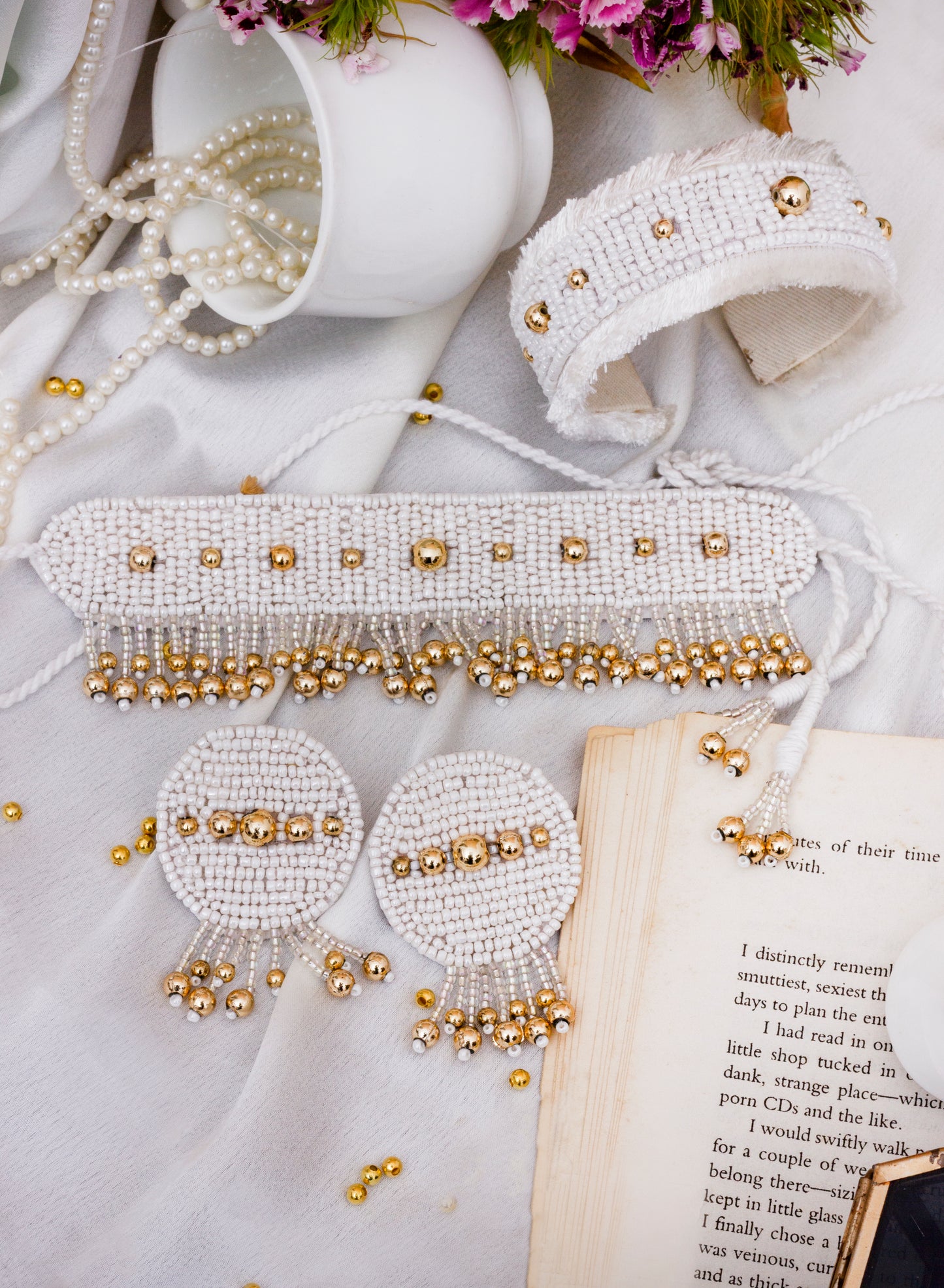 georgia choker set with bracelet