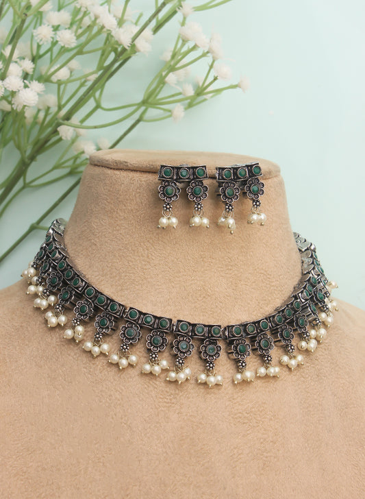 chaitrali choker set