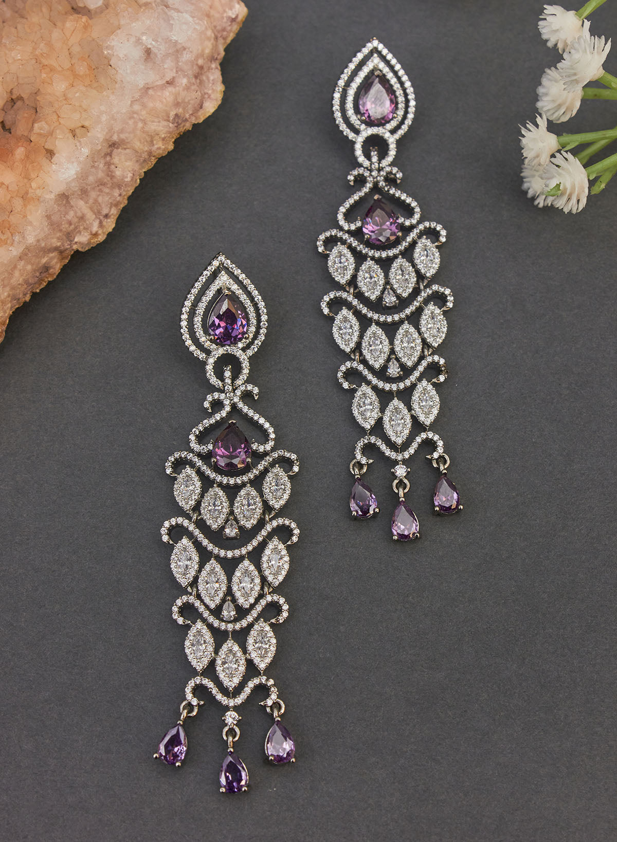 Adriana ad long earrings