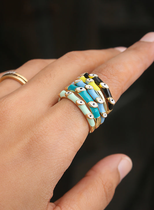 Rimpi evil eye ring
