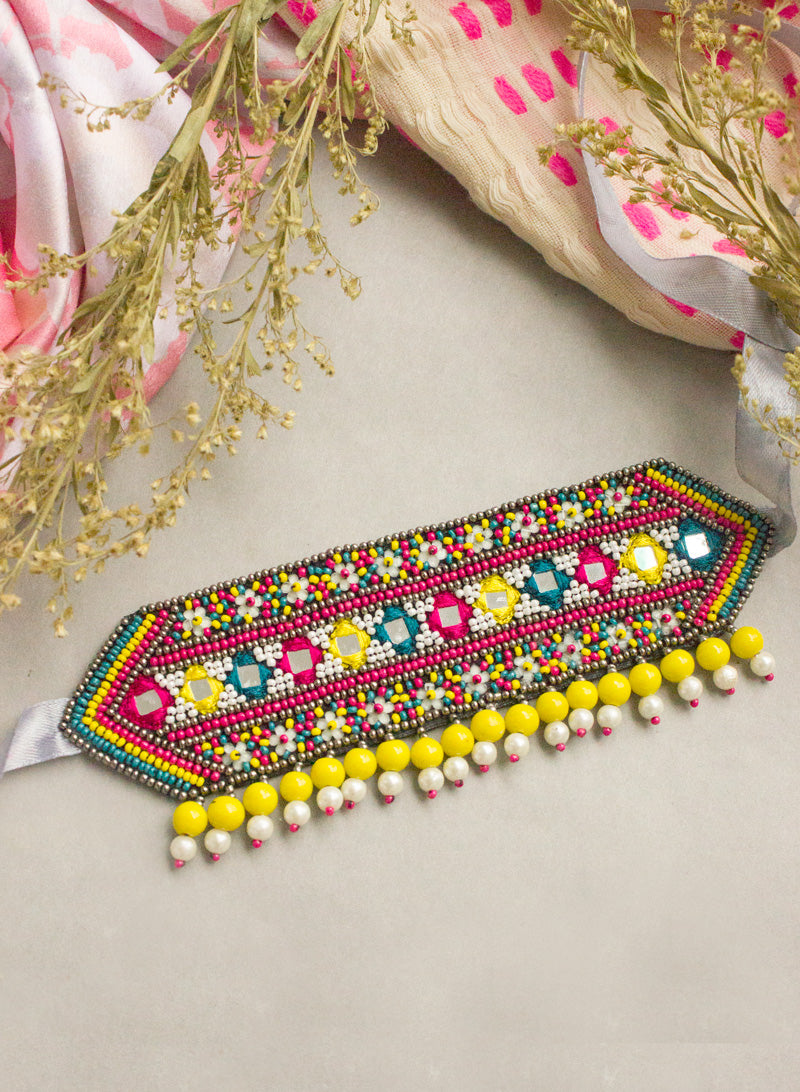 Jennifer Multicolor Choker