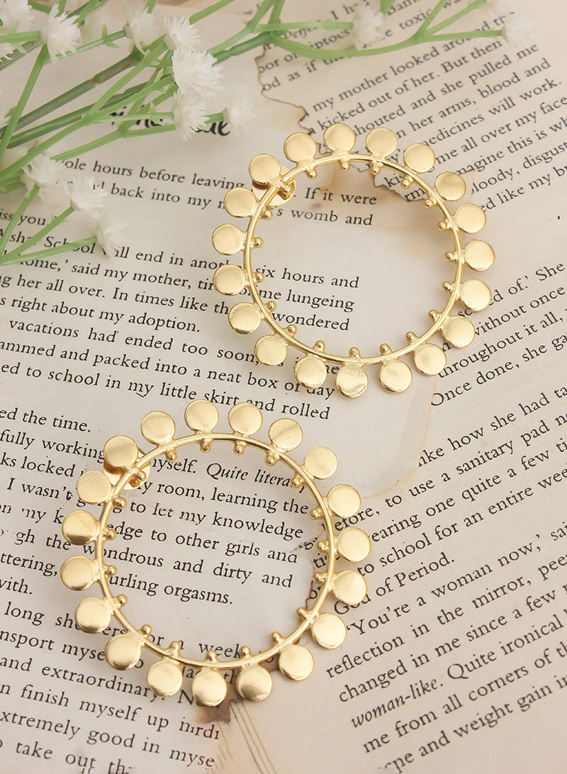 Freya circular studs