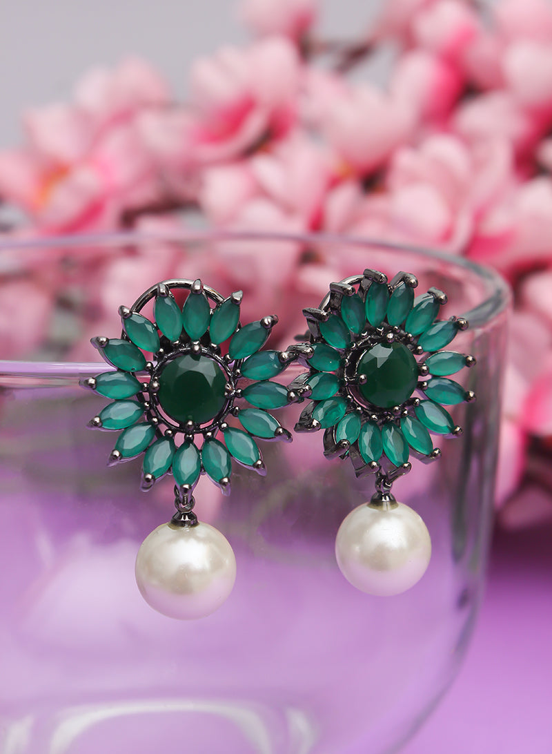 Alain AD floral stud