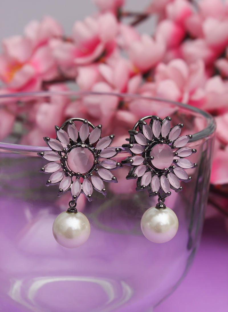 Alain AD floral stud