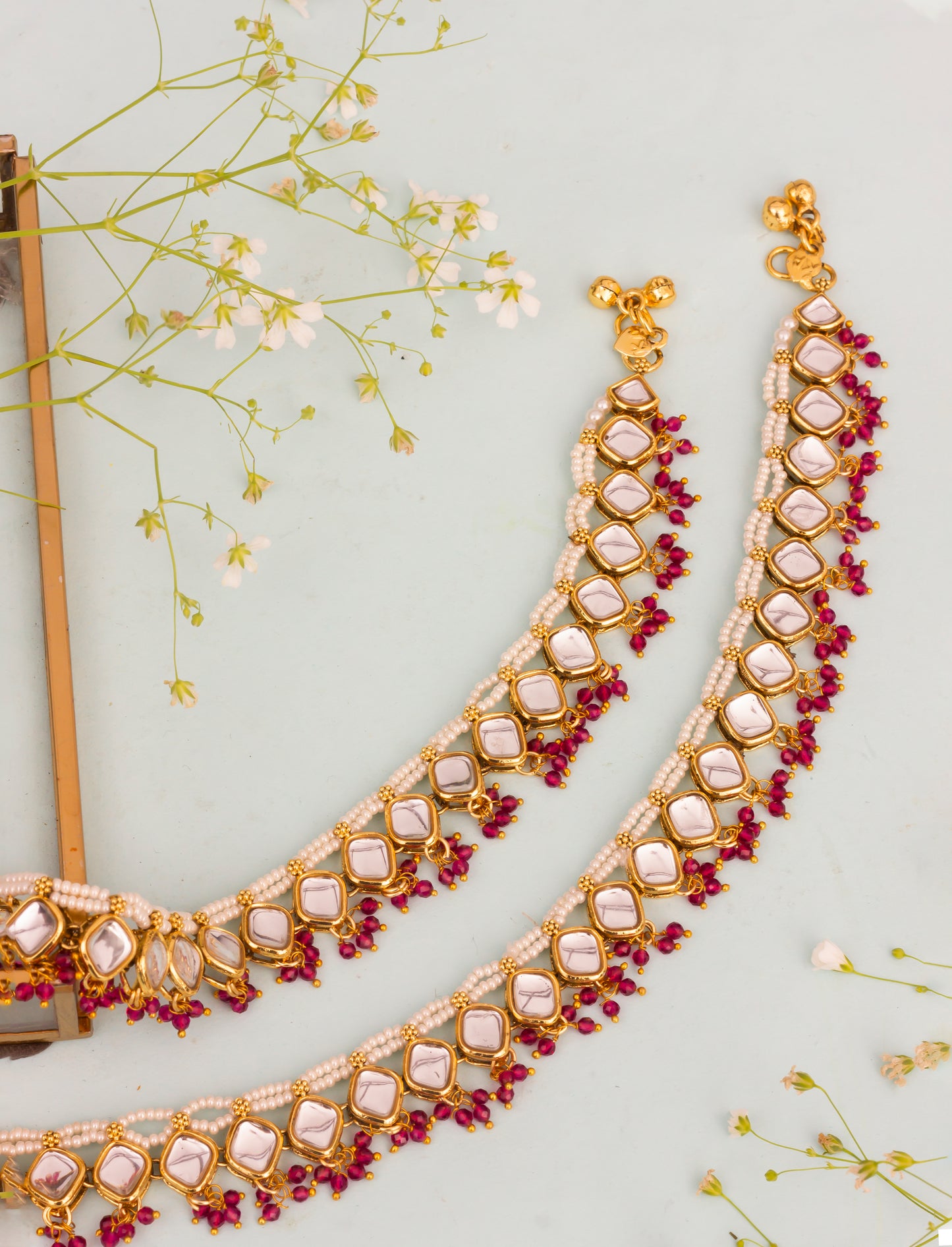 harsika stone payal