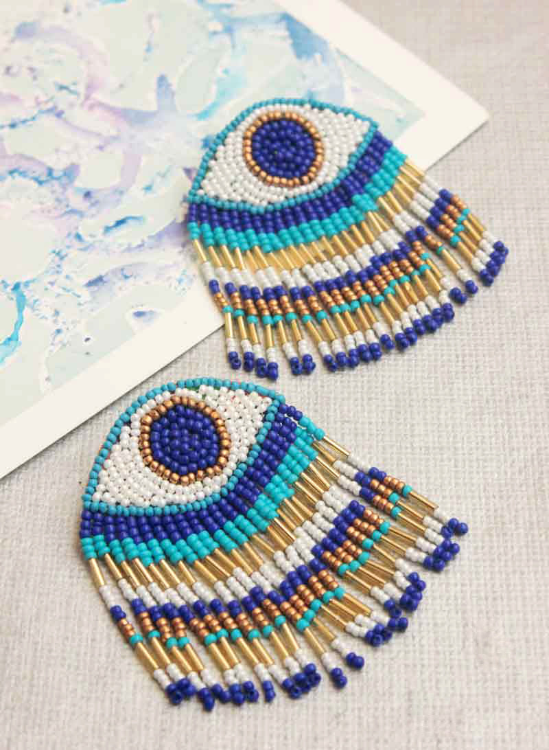 Evil Eye Hanging Earring