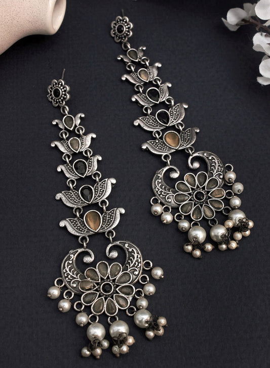 Kajal stone earring