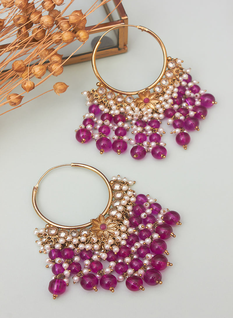 Miransha bead hoop