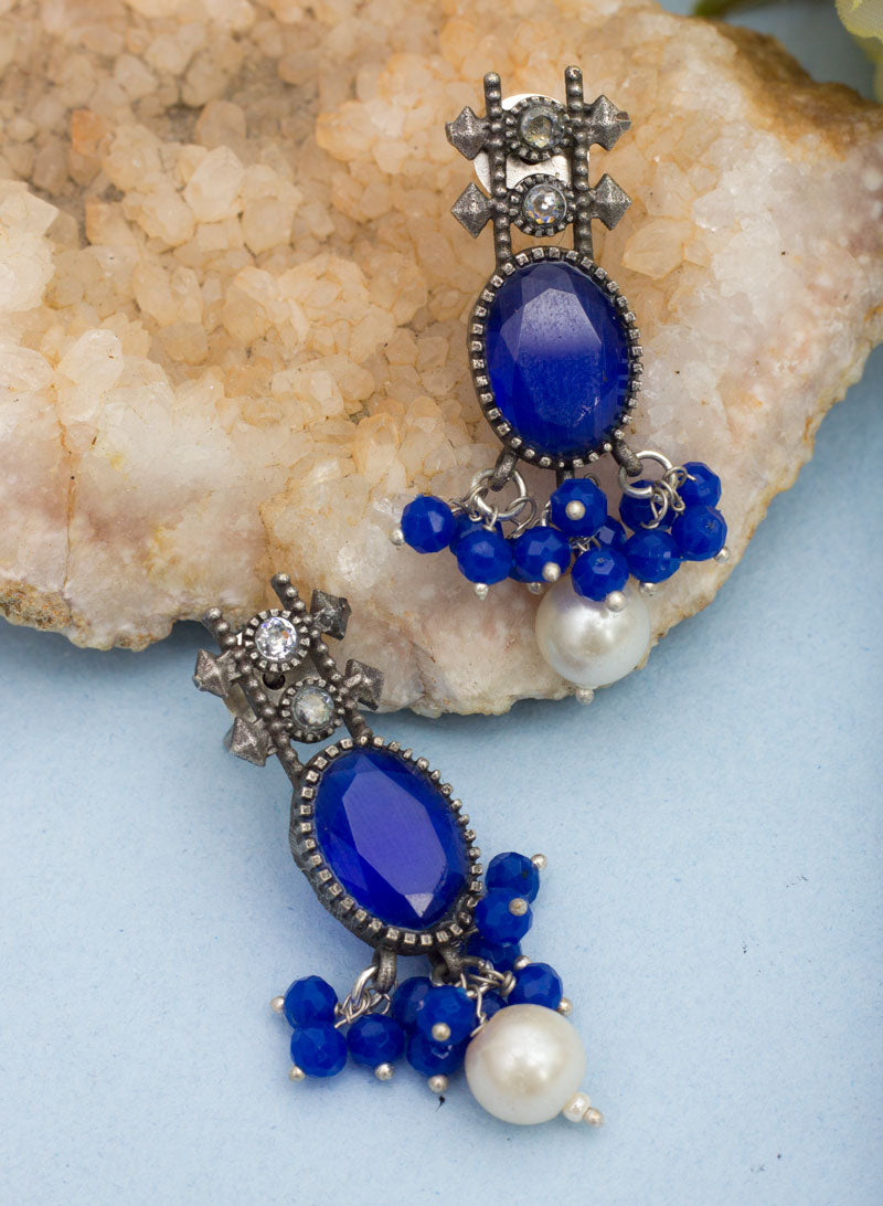 vaya stone earrings