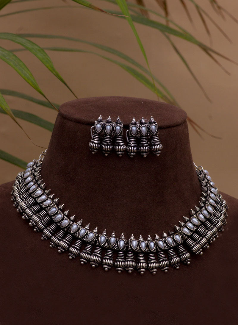 Chaarvi German silver Set