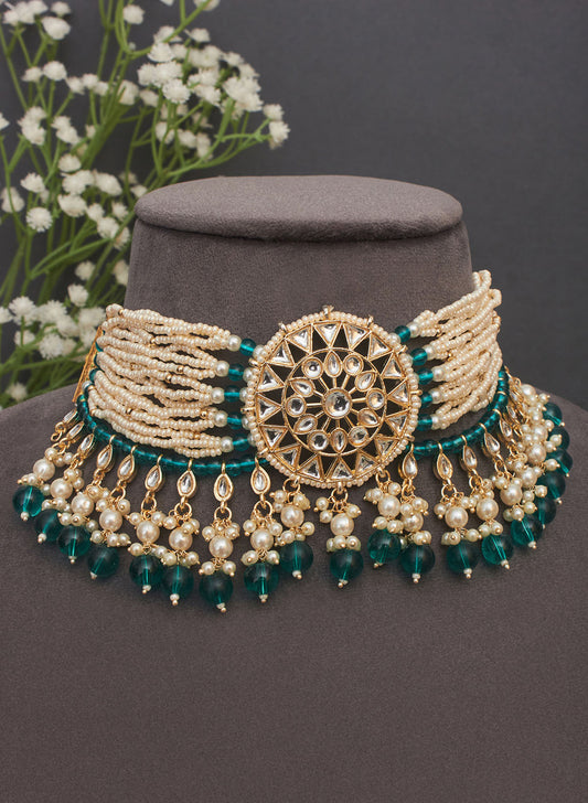 Shogita stone choker set