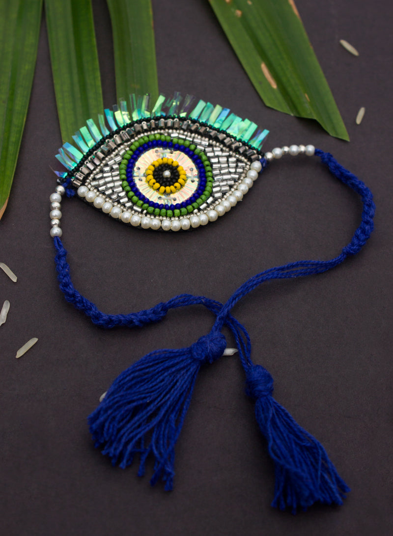 evil eye rakhi