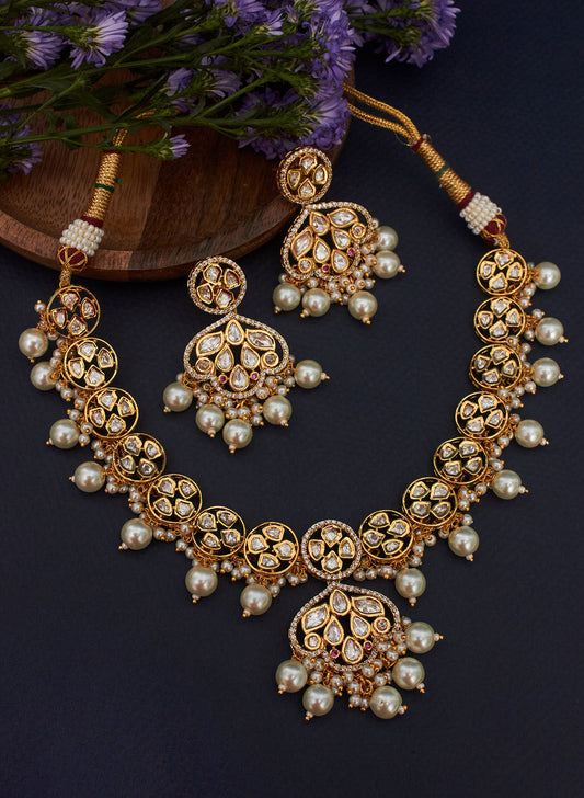 Kiana kundan necklace set
