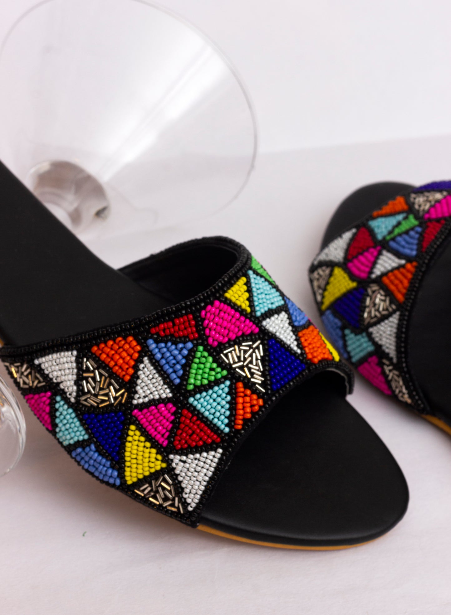 Block Black Sandal
