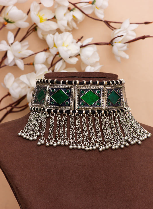 Square Meena Choker