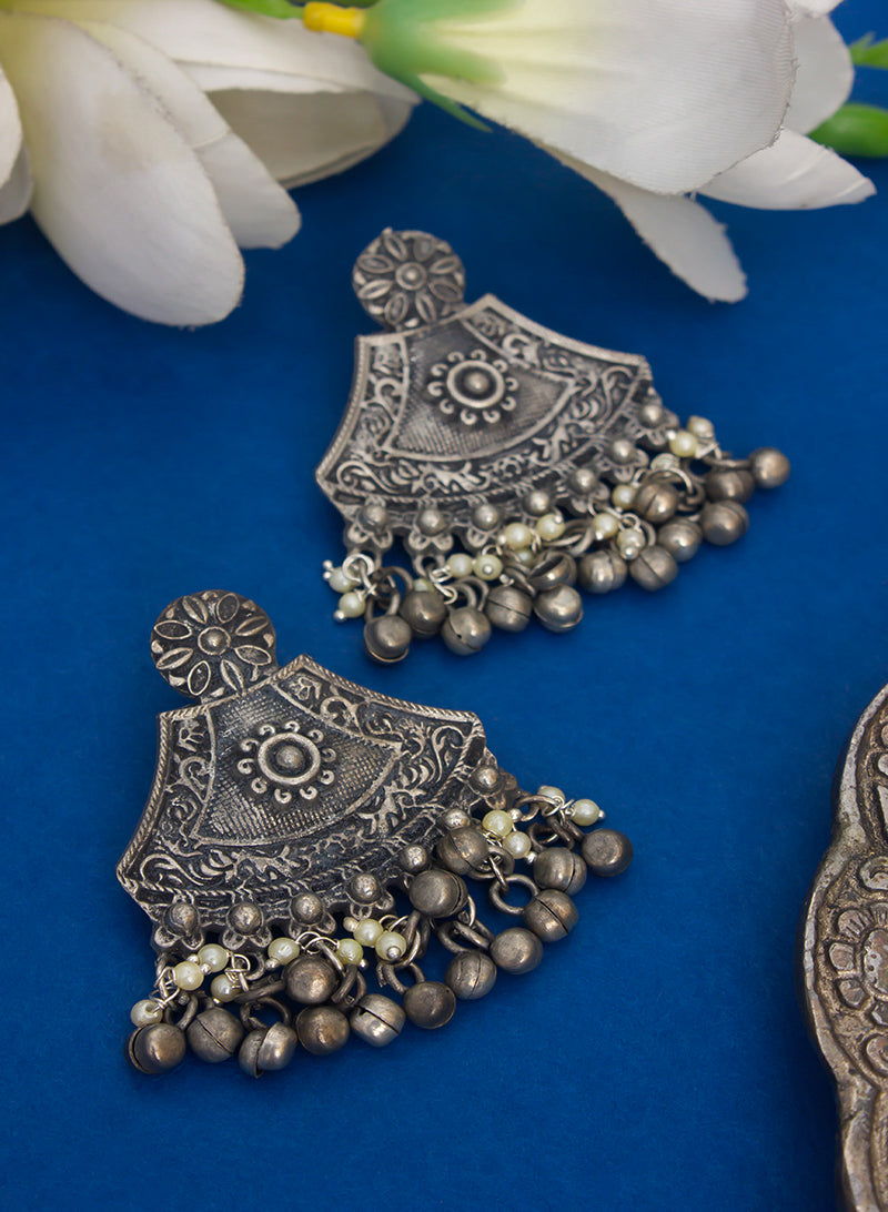 Udaya Oxidised Earring