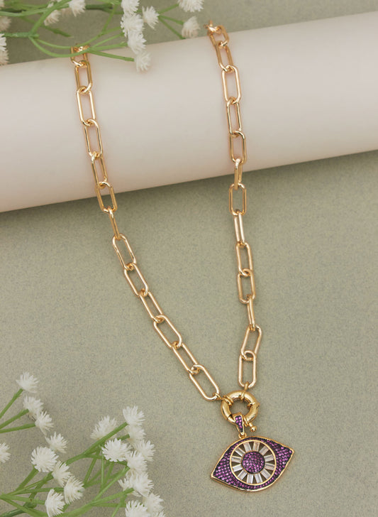 Azula evil eye necklace