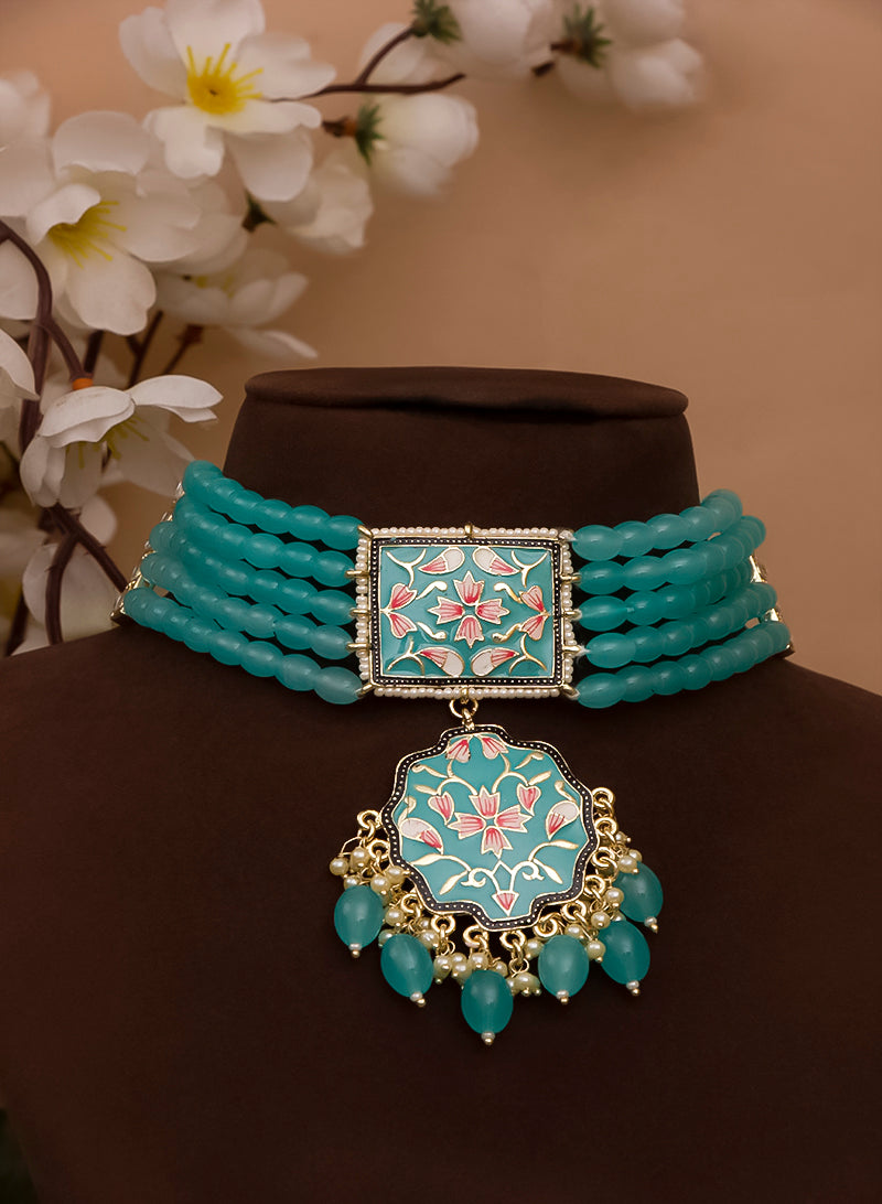 Madona Meena Bead Choker