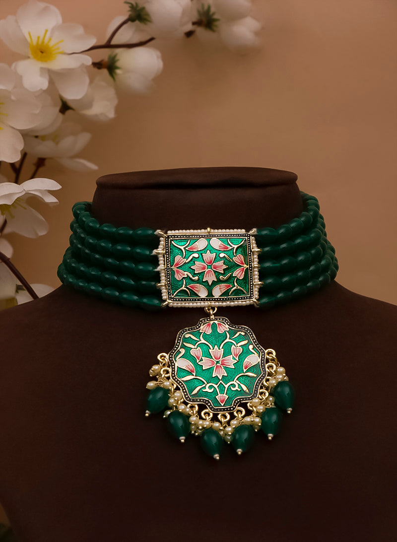 Madona Meena Bead Choker