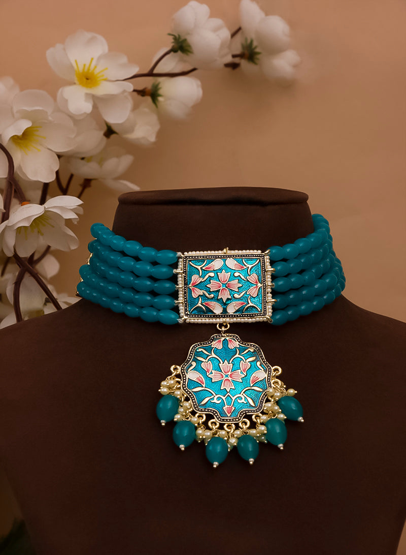 Madona Meena Bead Choker