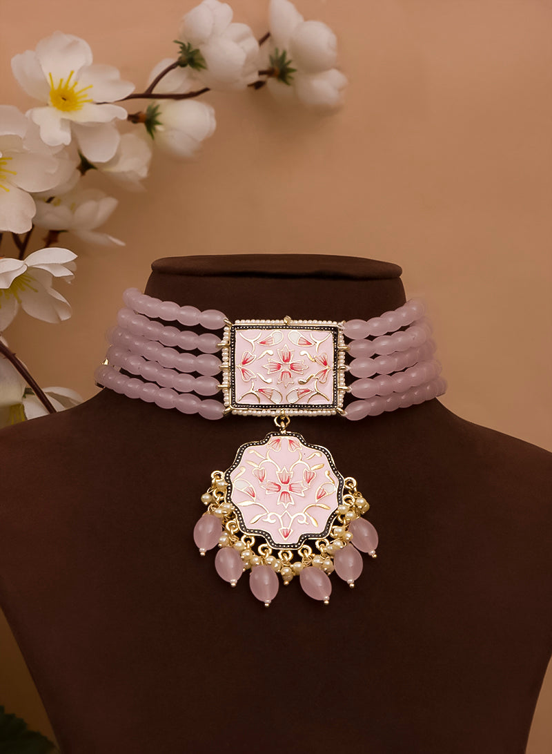 Madona Meena Bead Choker