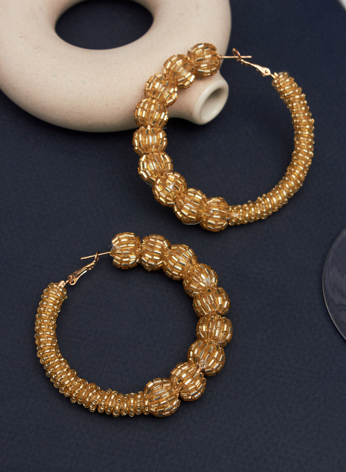 Liana bead hoops