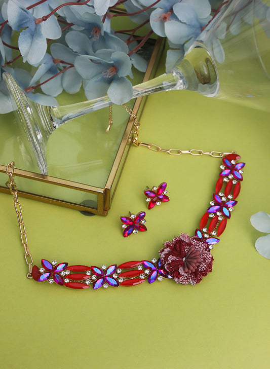Suzy Floral Choker