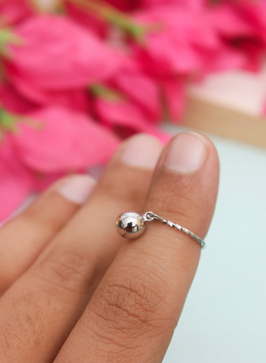 Aster Metal Nail Ring