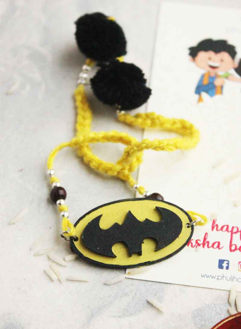 batman logo rakhi
