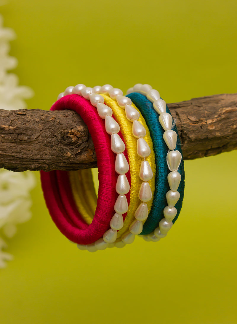 Meera Pearl Bangles
