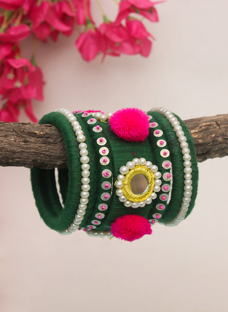 Advita Mirror Bangle Set