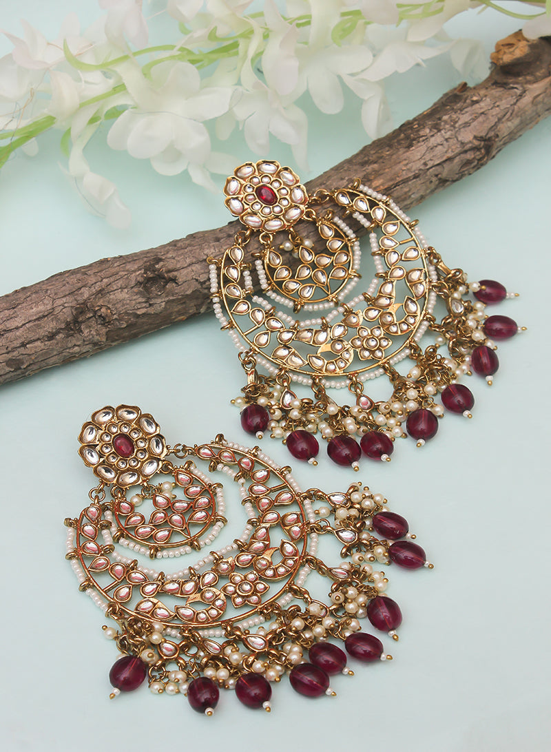 Sefiya Stone Chaandbali