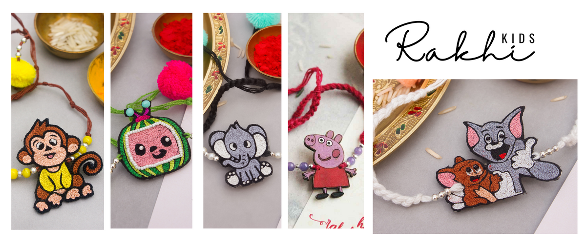 Cartoon Rakhi : A Colorful Delight in Rakhi for Kids – Phuljhadi