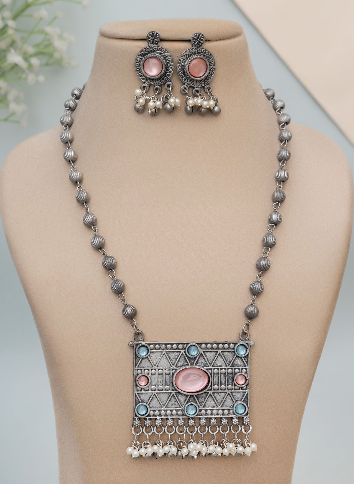 Charvi Oxidised Necklace