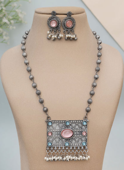 Charvi Oxidised Necklace
