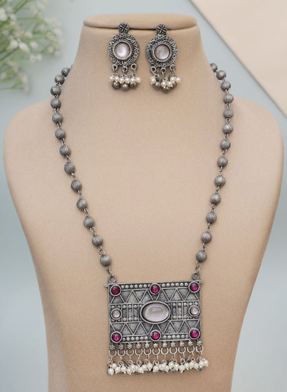Charvi Oxidised Necklace