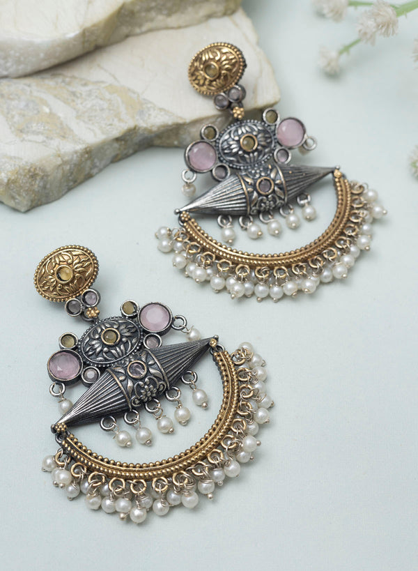 Kaashi Oxidised Earrings