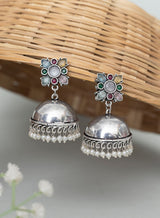 Arzu stone jhumka