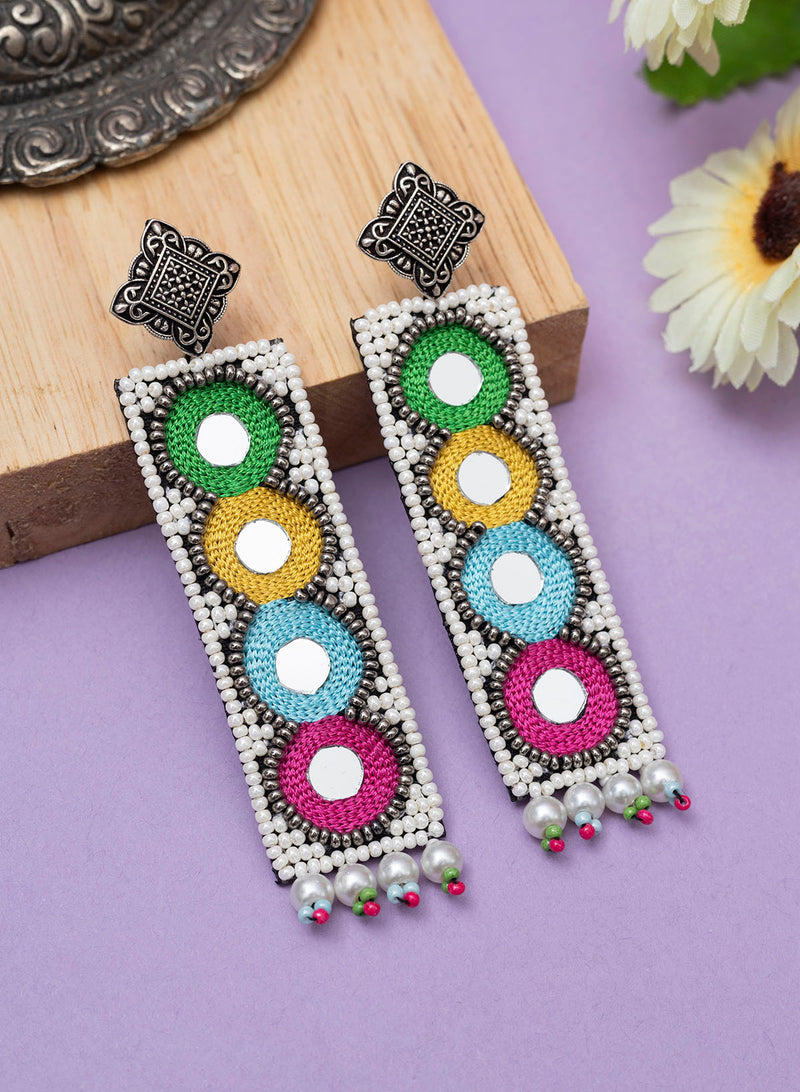 Tiya Mirror Earrings