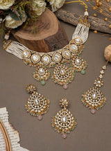 Paresha Polki Necklace set