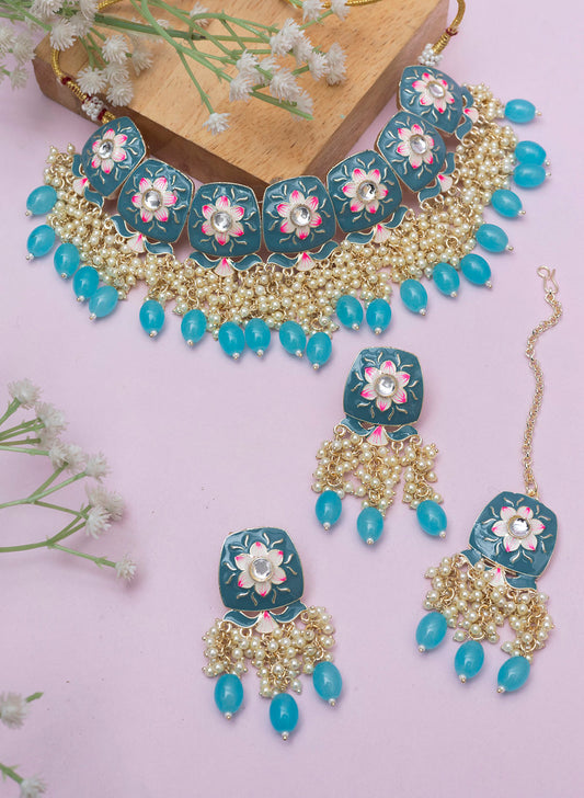 Saiee Meena Necklace Set