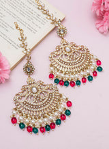 Adhvidha Kundan Earrings