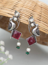 Aiesha stone Earrings