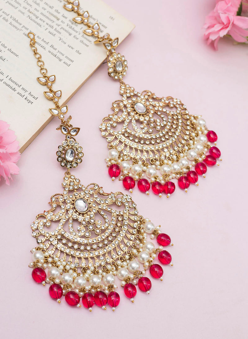 Adhvidha Kundan Earrings