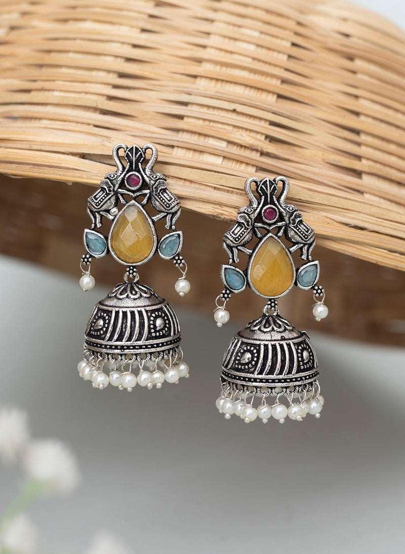 Amishka Jhumka Earrings