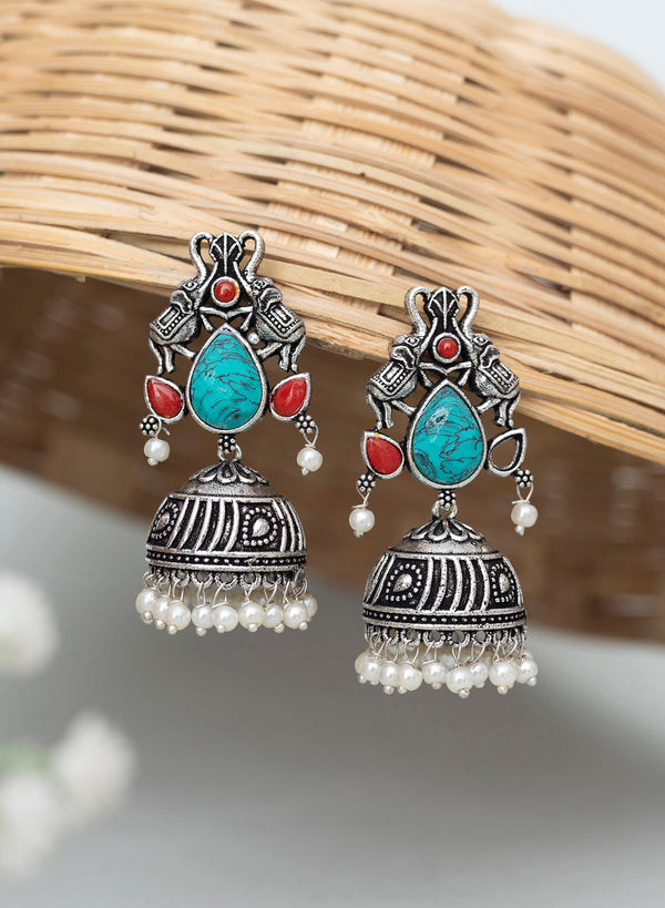 Amishka Jhumka Earrings