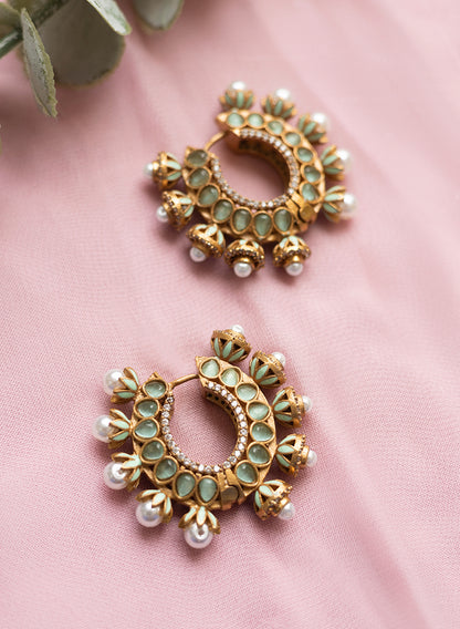 Aashritha kundan hoops