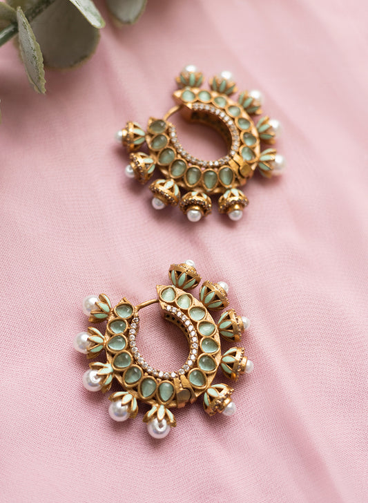 Aashritha kundan hoops