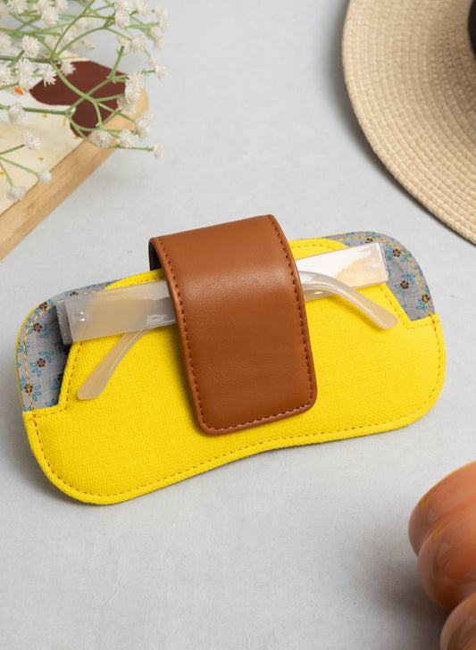 Sweet Rocket Yellow Sunglass Cover