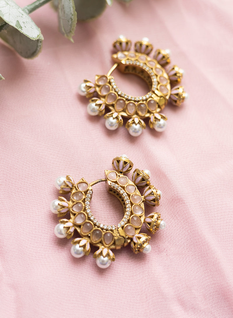 Aashritha kundan hoops